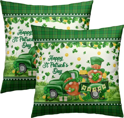 Vista 17 de Giwawa Juego de 2 fundas de almohada de calabaza otoñal de 16 x 16 pulgadas, fundas de cojín de algodón de madera de girasol para sofá, patio