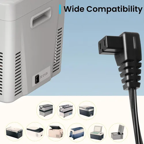 Vista 2 de Anderson Power Pole Conectores, y Conector Anderson a Cable de Alimentación DC para Refrigerador de Automóvil de 12 Voltios, Enchufe de Repuesto