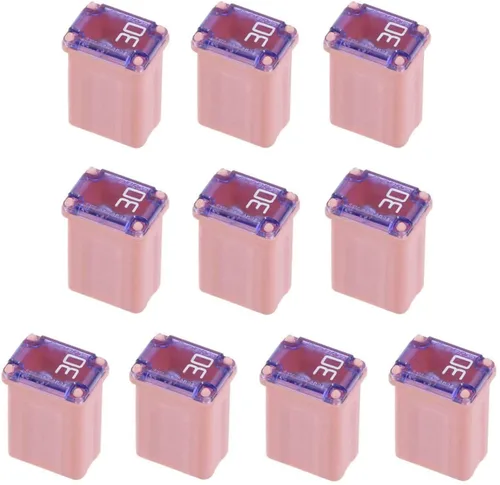 Vista 5 de FMM Mcase - Fusibles micro hembra, paquete de 10 fusibles de 20 amperios para automóviles, camiones, SUV