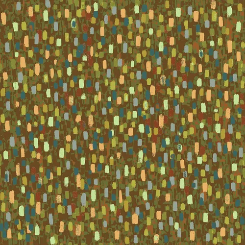 Vista 6 de Stitch & Sparkle Impresionismo Moment Collection, Crocus, 44 pulgadas