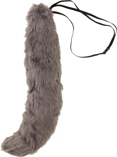 Vista 4 de Wolf Plush Oversized Costume Tail for Adults and Kids