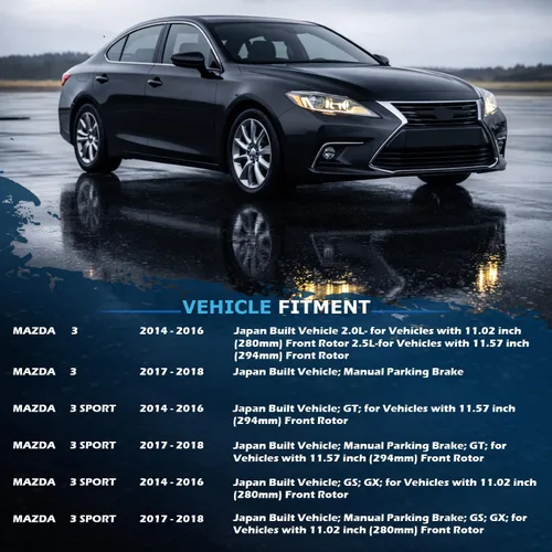 Vista 192 de Detroit Axle - Rotores de freno para Ford 2013-2019 Explorer Taurus Flex Lincoln MKT MKS, rotores de freno de disco ranurados perforados de repuesto