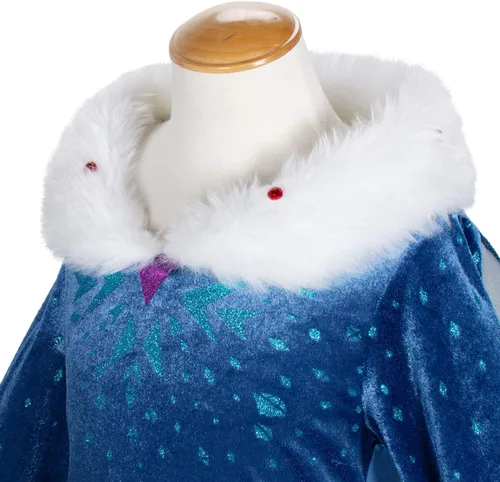 Vista 5 de Party Chili Disfraz de princesa para niñas con accesorios para niñas pequeñas