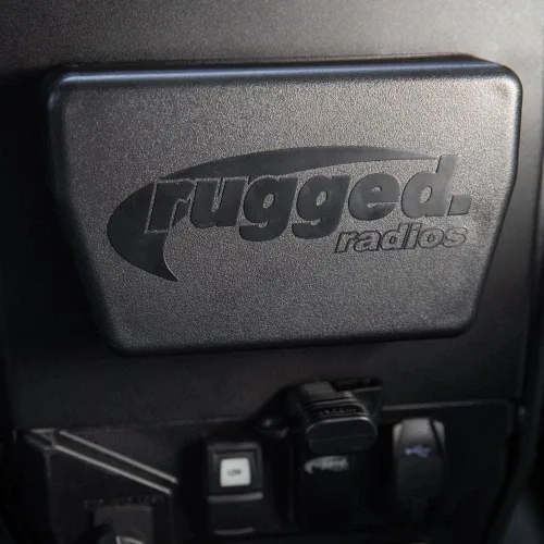 Vista 5 de Rugged Radios Cubierta magnética de radio para insertos de montaje múltiple todoterreno - Cuenta con imanes fuertes y sello de goma