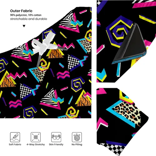 Vista 8 de Pantalones deportivos de moda estilo de los años 80 para hombre, pantalones deportivos divertidos para hombre, pantalones deportivos casuales