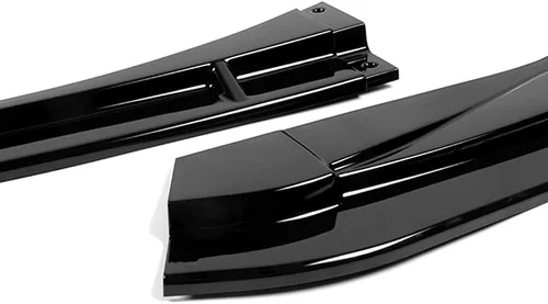 Vista 3 de Q1-TECH, borde de parachoques delantero compatible con Toyota Corolla XSE/SE 2020-2025 solamente, alerón de parachoques delantero, kit de divisor