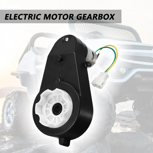 Vista 6 de Caja de cambios de motor de 12 V 40000 RPM de alta velocidad RS550 Drive Engine Match Kids Ride On Toys Car Gearbox Power Wheels y juguetes