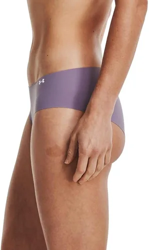 Vista 4 de Under Armour - Calzones hípsters para mujer completamente elásticos, paquete de 3