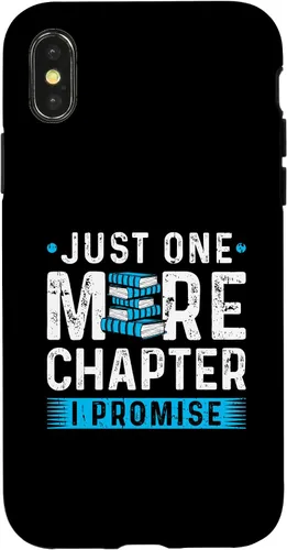 Vista 4 de Funda de lectura para iPhone 15 Just One More Chapter I Promise Bookworm