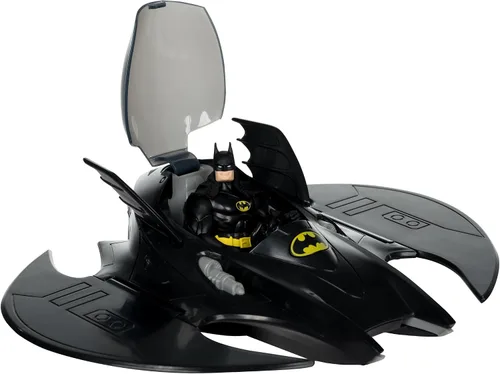 Vista 5 de McFarlane Juguetes - DC Super Powers Batman con Batwing y Whirlybat, pack de 3, etiqueta dorada, Exclusivo de Amazon