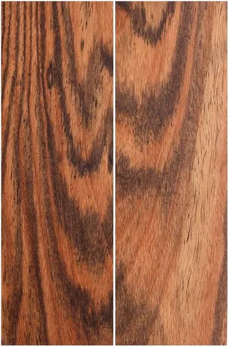 Vista 9 de IECAP LLC Paneles de madera a espejo de madera de palo negro africano para mango de cuchillo – Materiales para mango de cuchillo – Escalas