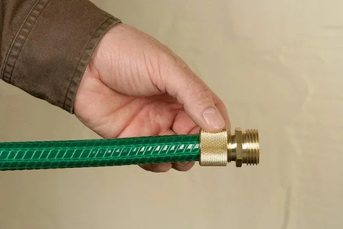 Vista 6 de Orbit Ultimate Brass Macho - Paquete de 2 reparadores de manguera de agua de 5/8 pulgadas