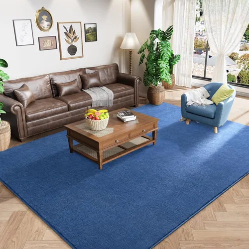Vista 33 de Amearea Alfombra moderna lavable de 2 x 4 pies, color negro, alfombra de área pequeña para dormitorio, sala de estar, alfombra de espuma