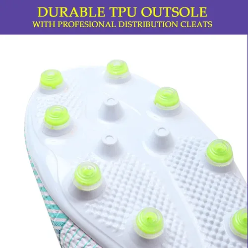 Vista 5 de HESBITEUL Zapatos deportivos para hombre, para interiores y exteriores, cómodos, de fútbol, para estudiantes, de alta potencia de agarre
