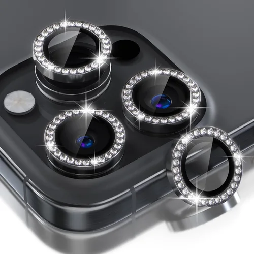 Vista 286 de Choiche Compatible para iPhone 16 Pro/iPhone 16 Pro Max Protector de Lente de Cámara, Vidrio Templado 9H Protector de Pantalla de Cubierta de Cámara