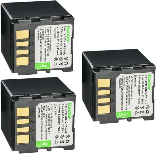 Vista 4 de Kastar BN-VF714 - Batería de repuesto para JVC GR-D290EZ GR-D290KR GR-D290U GR-D290UA GR-D290UB GR-D290US GR-D293 GR-D293AG GR-D295 GR-D295US