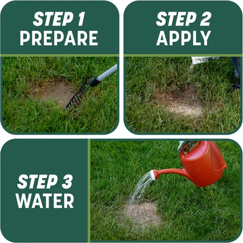 Vista 14 de Pennington Smart Patch Grass Seeds for Lawn, Sun and Shade Lawn Grass Repair Mix, 10 LB