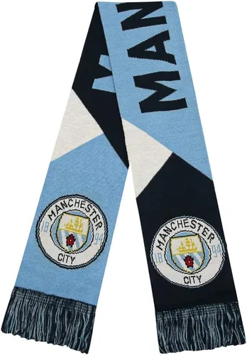 Vista 18 de Icon Sports Soccer Team Scarf – Official World Football Club Logo Fans Premium Reversible Knit Warm Fringe Scarves Wrap