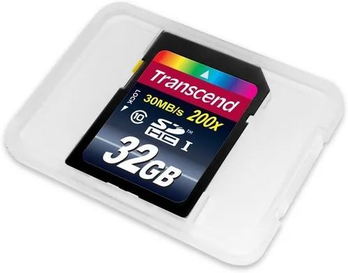 Vista 9 de Transcend clase 10 tarjeta de memoria flash SDHC de 8 GB, Azul