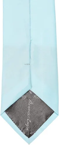 Vista 474 de tiemart Corbata de color sólido para hombre Longitud estándar