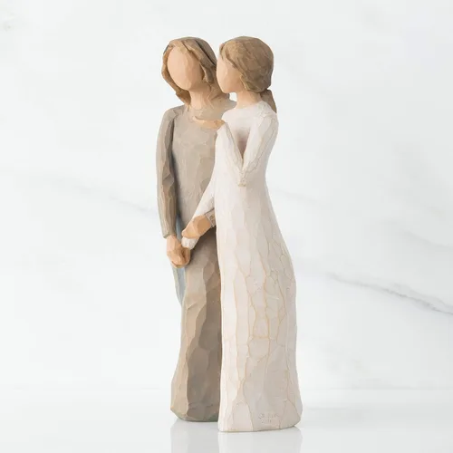 Vista 3 de Willow Tree - Figura "My sister, my friend" por Susan Lordi. 27095