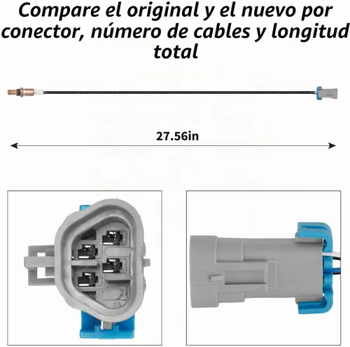 Vista 2 de 234-4331 O2 Sensor de oxígeno aguas arriba
