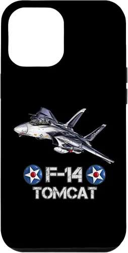 Vista 26 de Vintage F-14 Tomcat Fighter Jet Aviación Militar Estuche de Regalo para iPhone 17