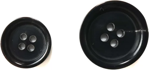 Vista 4 de ButtonMode Juego de 16 botones de traje de cuerno de búfalo con 4 botones que miden 0.787 in (3/4 pulgadas) para la parte delantera de la chaqueta
