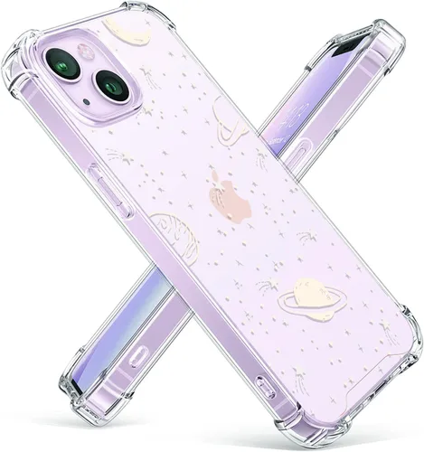 Vista 28 de OOZ Funda de cristal para iPhone 11 Pro (2019) de 5.8 pulgadas, bonita funda protectora transparente, seductor patrón de mariposa morada, suave a