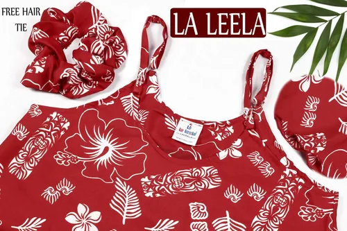 Vista 4 de LA LEELA Women's Honeymoon Lounge Dress Slip Chemise