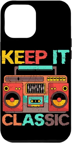 Vista 26 de Keep It Classic Radio 80s 90s Retro Vintage Cassette Player Funda para iPhone 17