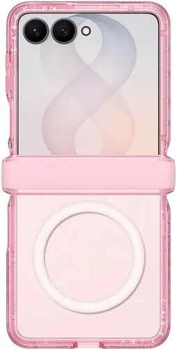 Vista 7 de CASETiFY Funda para Galaxy Z Fold8 - Impacto magnético transparente negro claro negro