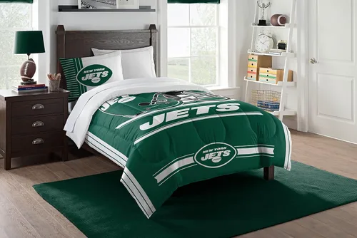 Vista 3 de Northwest NFL Unisex-Adult Comforter and Sham Set Safety