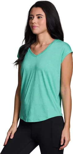 Vista 3 de RBX Active - Camiseta deportiva de manga corta para mujer