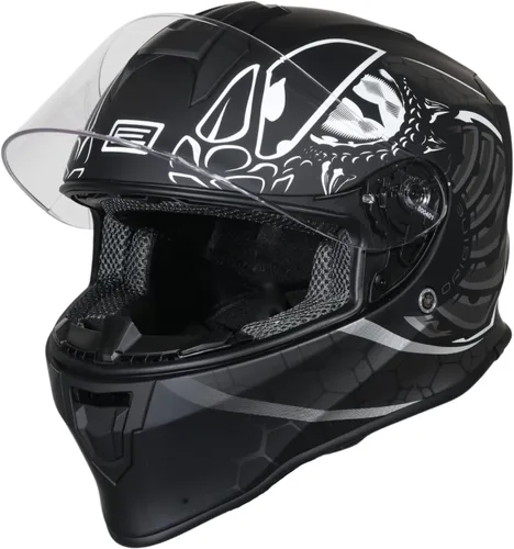 Vista 9 de ORIGINE Casco de motocicleta de cara completa On Road, aprobado por DOT