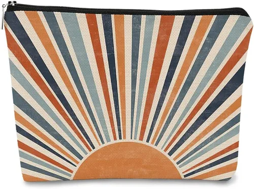 Vista 10 de Bolsa de maquillaje You are My Sunshine Gifts – Regalo inspirador para mujeres, hija, profesora o ocasión de agradecimiento, Sunshine 1, Casual