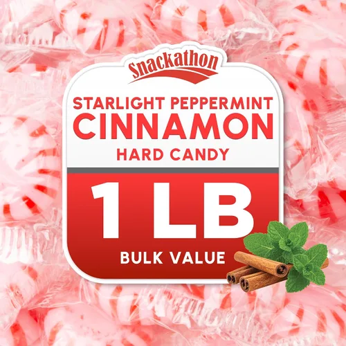 Vista 8 de Starlight Candy, envueltos individualmente (canela, 1 libra)