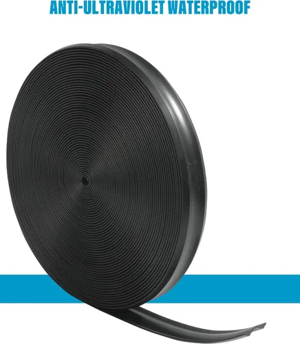 Vista 3 de Zlirfy Moldura de 50 pies para caravana, moldura de remolque resistente, accesorios de automóvil, molduras de vinilo para caravana, moldura