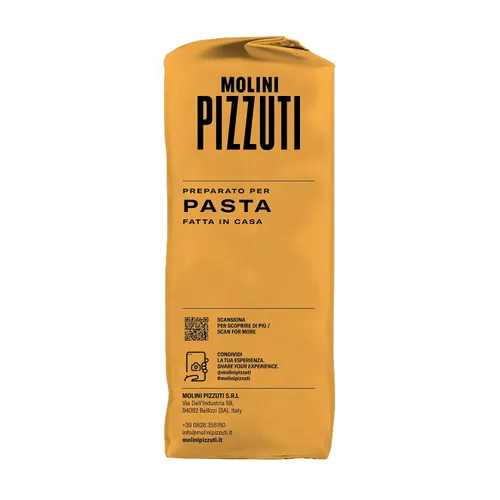 Vista 5 de Molini Pizzuti Harina de Trigo y Sémola Durum Mezcla Harina de Pasta Casera - 2.2 lbs