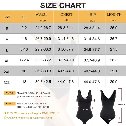Vista 6 de REDPAI Body moldeador de tanga con brasier integrado para mujer, control de abdomen, moldeador de cuerpo completo, cuello en V, faja colombiana