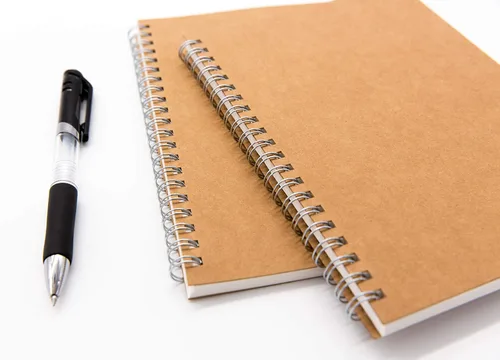 Vista 6 de DSTELIN Cuaderno de espiral en blanco, paquete de 6, tapa suave, cuaderno de bocetos, 100 páginas/50 hojas, 7.5 pulgadas x 5.1 pulgadas, 100 GSM