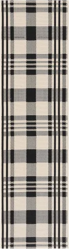 Vista 10 de SAFAVIEH Alfombra Lavable para Exteriores Colección Courtyard - 2'3" x 4', Beige y Azul, Patrón a Cuadros, No Desprende Pelusa y Fácil Limpieza