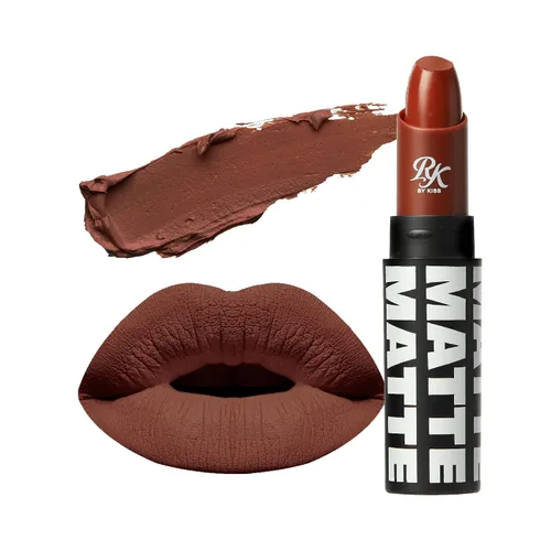 Vista 25 de Lápiz labial mate, besos de rubí, color fantasía (Aphrodite)
