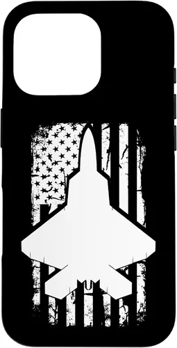 Vista 20 de F22 Raptor US Flag Fighter Airplane Jet Plane Aircraft Case for iPhone 17