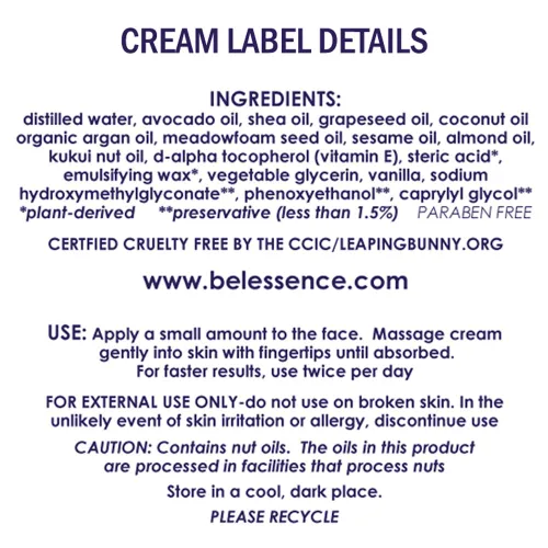 Vista 5 de Bel Essence Crema facial antienvejecimiento y suero antiarrugas para debajo de los ojos, mini juego de cuidado de la piel, crema facial hidratante