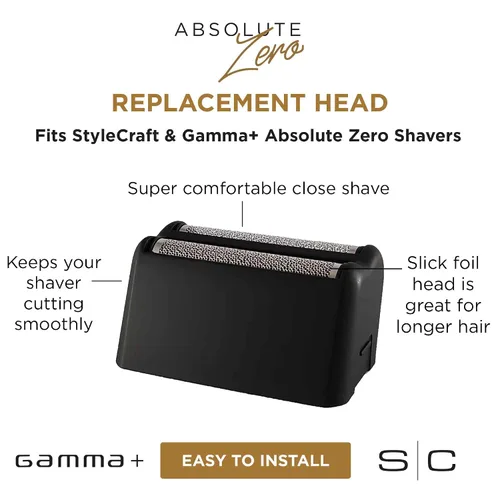 Vista 3 de GAMMA+ Colección de afeitadoras Absolute Zero para hombre
