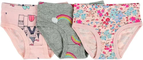Vista 2 de Closecret Kids Series - Bragas surtidas de algodón suave para niñas 6