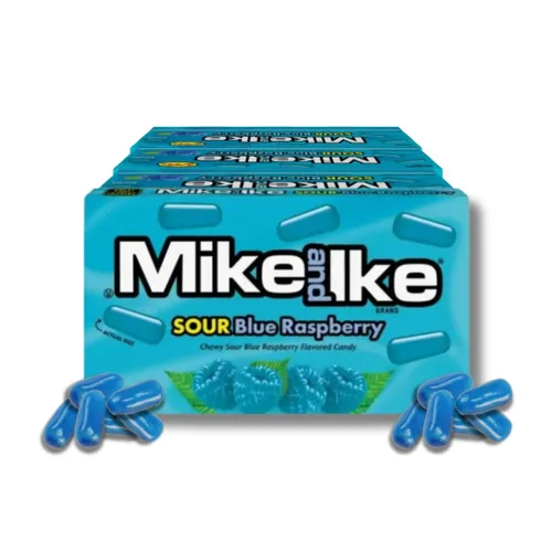 Vista 5 de Mike & Ike - Paquete de 12 - Berry Blast - Cajas de cine de 4.25 onzas