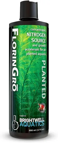 Vista 6 de Brightwell Aquatics Florin GRO, fuente de nitrógeno y acelerante de crecimiento para todos los acuarios plantados, 2 L, FNG2L