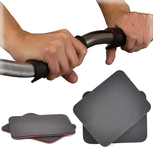 Vista 10 de Prime Vantage MXR - Guantes de levantamiento de pesas, almohadillas de agarre para entrenamiento para hombres y mujeres, levantamiento de pesas
